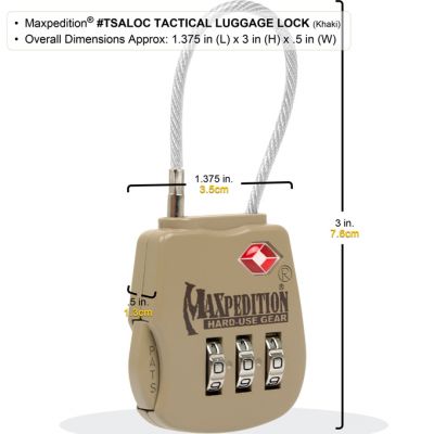 Tactical Luggage Lock