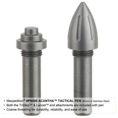 ACANTHA TACTICAL PEN Stainless Steel