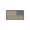 Reverse USA Flag Patch Small (Arid) 5cm x 2,5cm